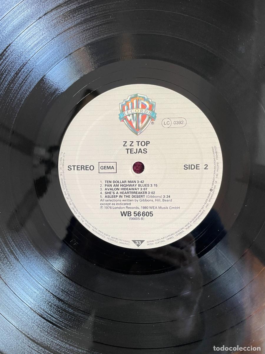 Discos de vinilo: LP ZZ top - Tejas... - Foto 8