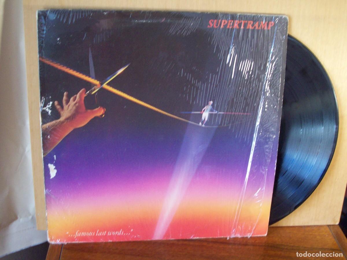 Discos de vinilo: SUPERTRAMP FAMOUS LAST WORLDS............. - LP - Foto 1
