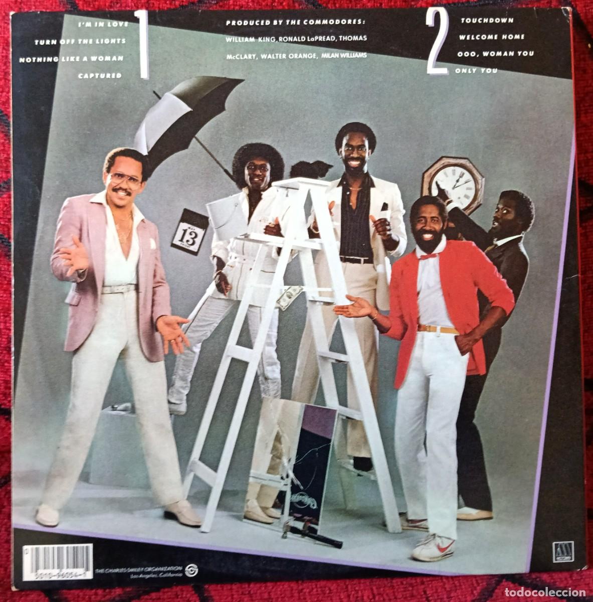 Discos de vinilo: COMMODORES ** 13 ** VINILO LP 1983 USA - Foto 2