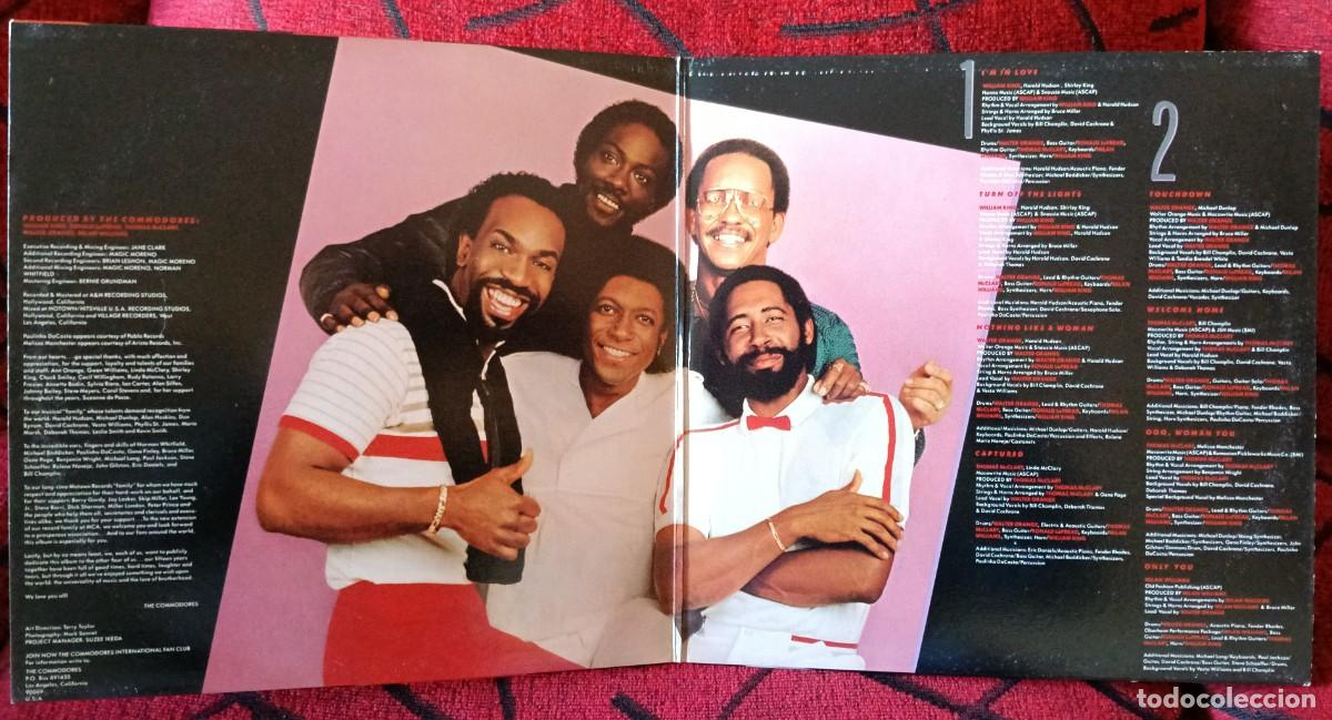 Discos de vinilo: COMMODORES ** 13 ** VINILO LP 1983 USA - Foto 5