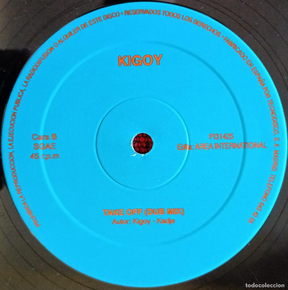 Discos de vinilo: KIGOY ** Take Off ** MAXI SINGLE VINILO 1991 - Foto 4