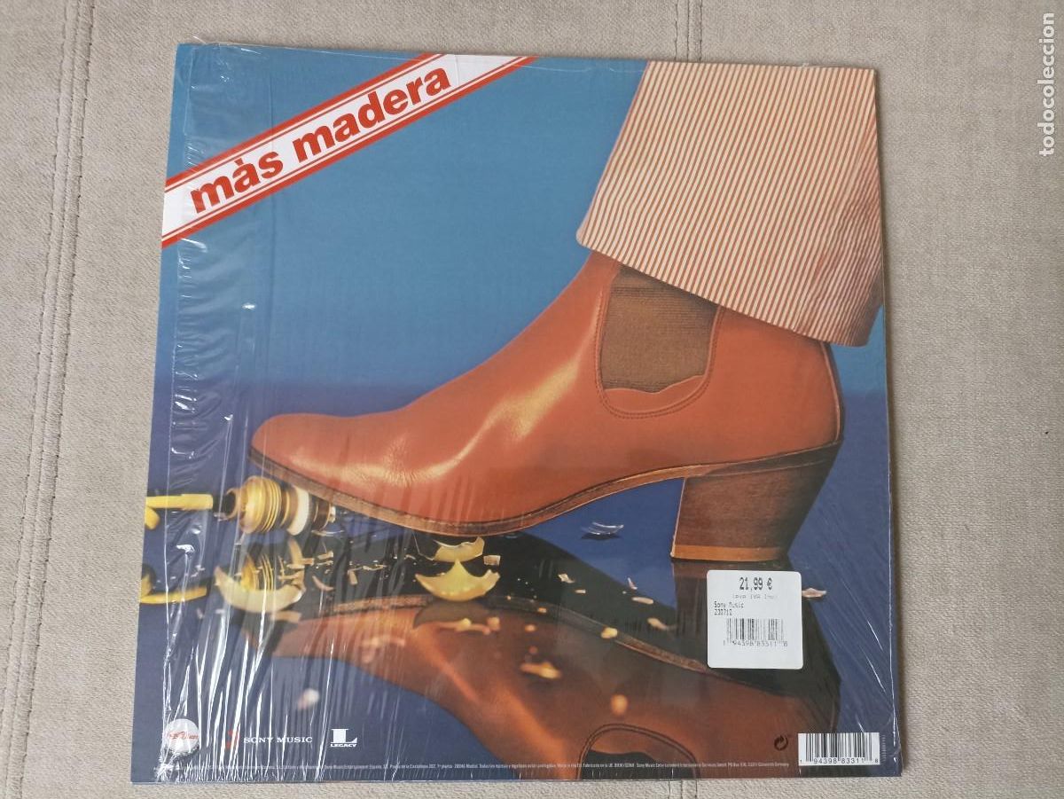 Discos de vinilo: Le&ntilde;o. M&aacute;s Madera. LP. (2021 reeisue) - Foto 2