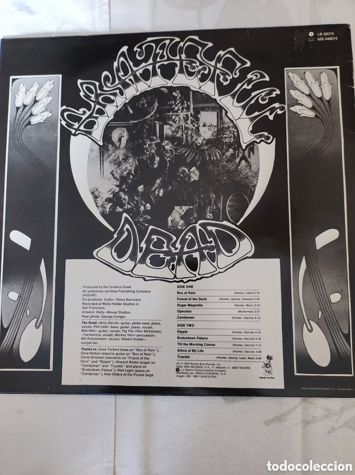 Discos de vinilo: GRATEFUL DEAD - AMERICAN BEAUTY - Foto 2