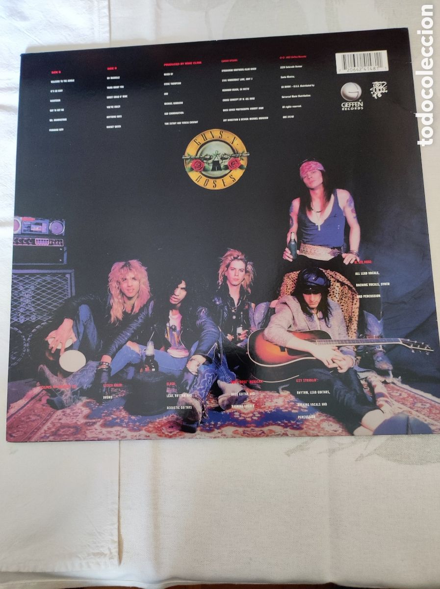 Discos de vinilo: GUNS N ROSES - APPETITE FOR DESTRUCTION - Foto 2