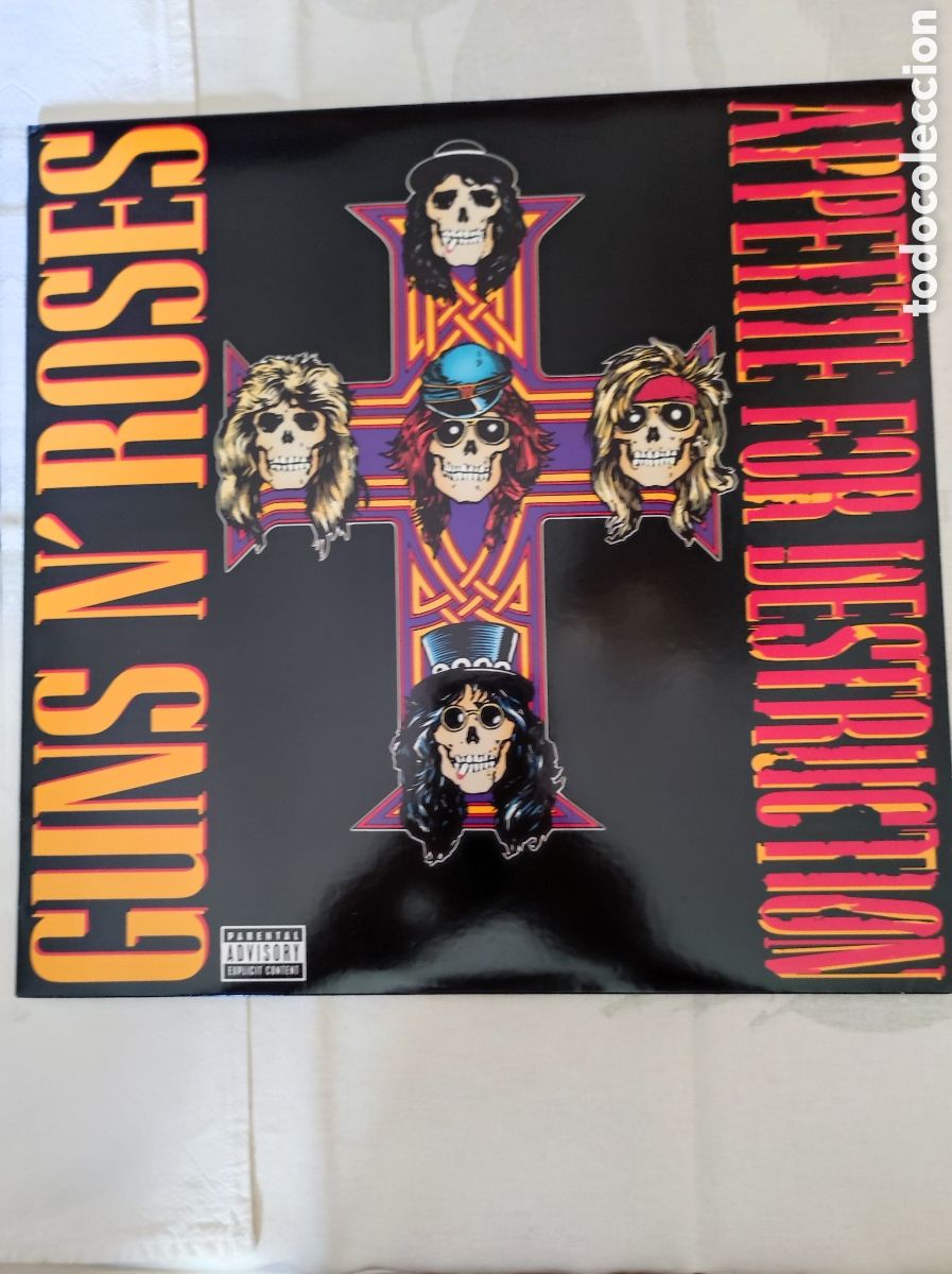 Discos de vinilo: GUNS N ROSES - APPETITE FOR DESTRUCTION - Foto 1