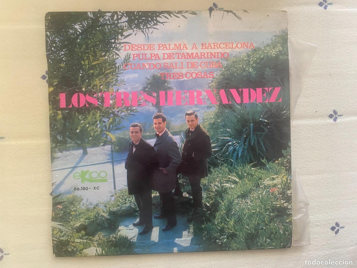 Discos de vinilo: SINGLE LOS TRES HERMANOS - TRES COSAS... - Foto 1