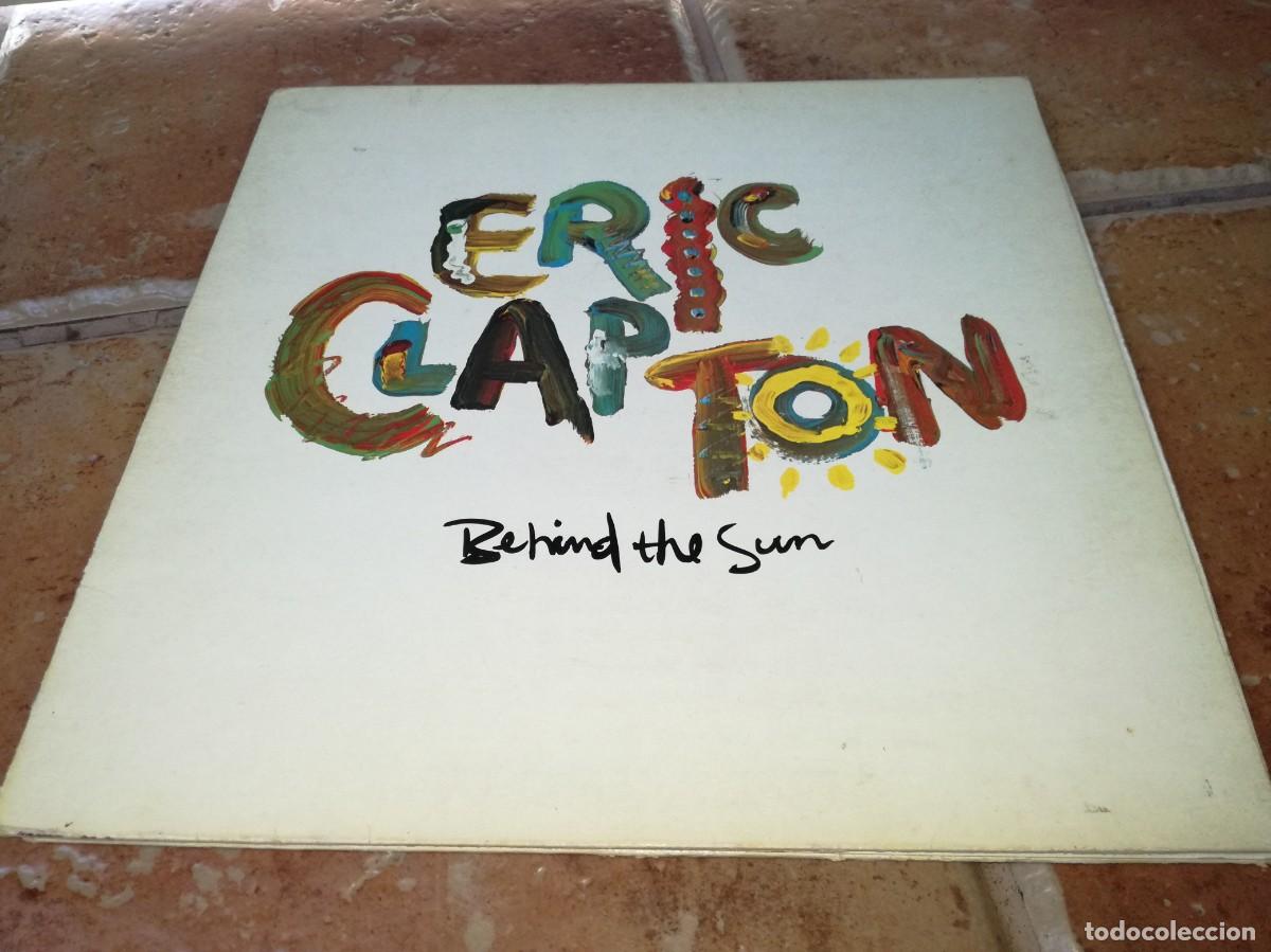 Discos de vinilo: ERIC CLAPTON-BEHIND THE SUN-GATEFOLD-EDICI&Oacute;N ESPA&Ntilde;OLA - Foto 1