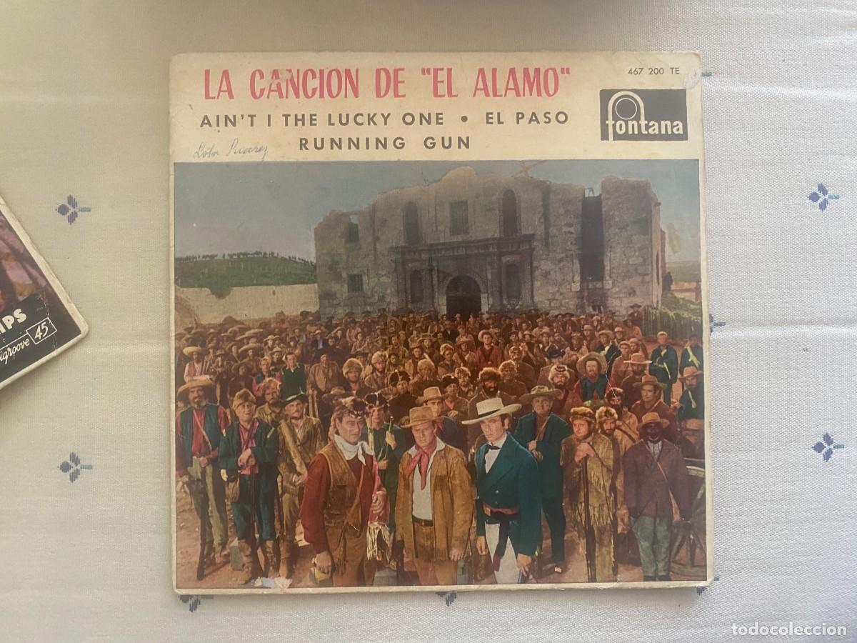 Discos de vinilo: SINGLE MARTY ROBBIN - LA CANCION DEL ALAMO ... - Foto 1