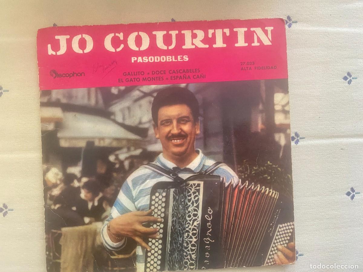 Discos de vinilo: SINGLE - JO GOURTIN - PASODOBLES - Foto 1