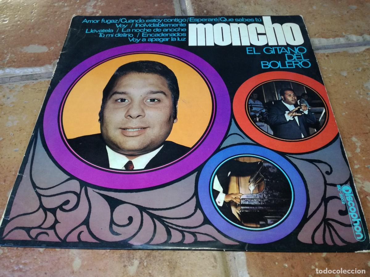 Discos de vinilo: MONCHO-EL GITANO DEL BOLERO-ORIGINAL 1969 - Foto 1