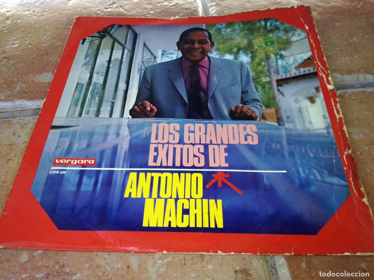 Discos de vinilo: LOS GRANDES EXITOS DE ANTONIO MACHIN-ORIGINAL 1970 - Foto 1