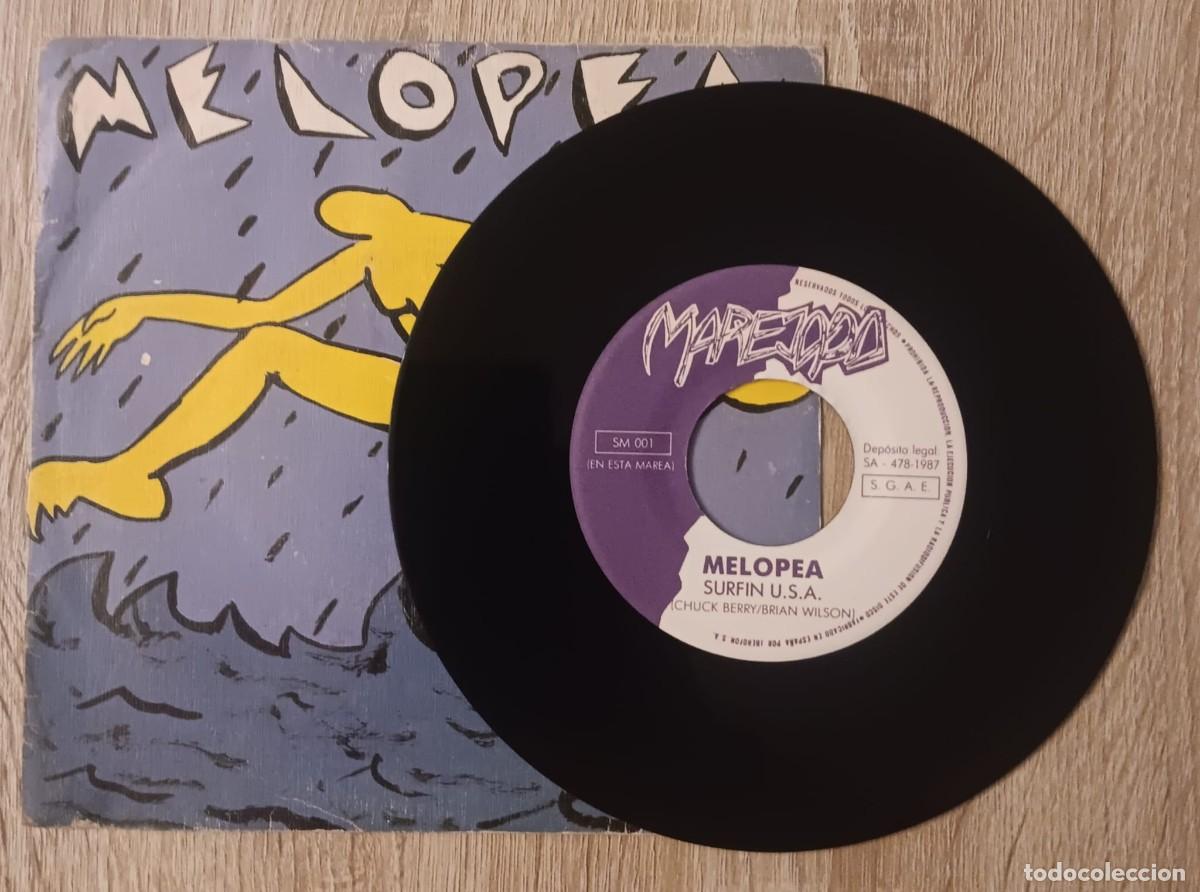 Discos de vinilo: SINGLE DISCO VINILO MELOPEA SURFIN USA 1987 - Foto 2
