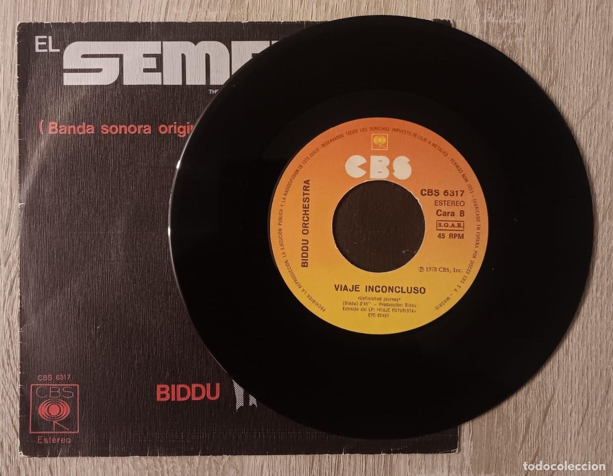 Discos de vinilo: SINGLE DISCO VINILO EL SEMENTAL THE STUD CBS 1978 - Foto 2