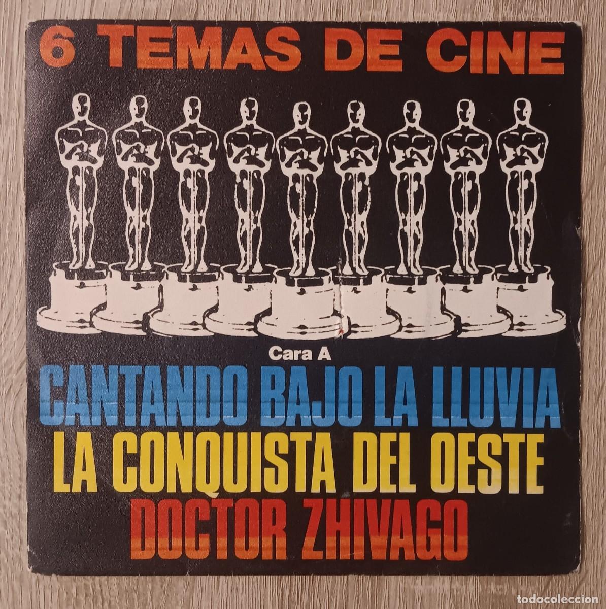 Discos de vinilo: SINGLE DISCO VINILO 6 TEMAS DE CINE POLYDOR 1980 - Foto 1