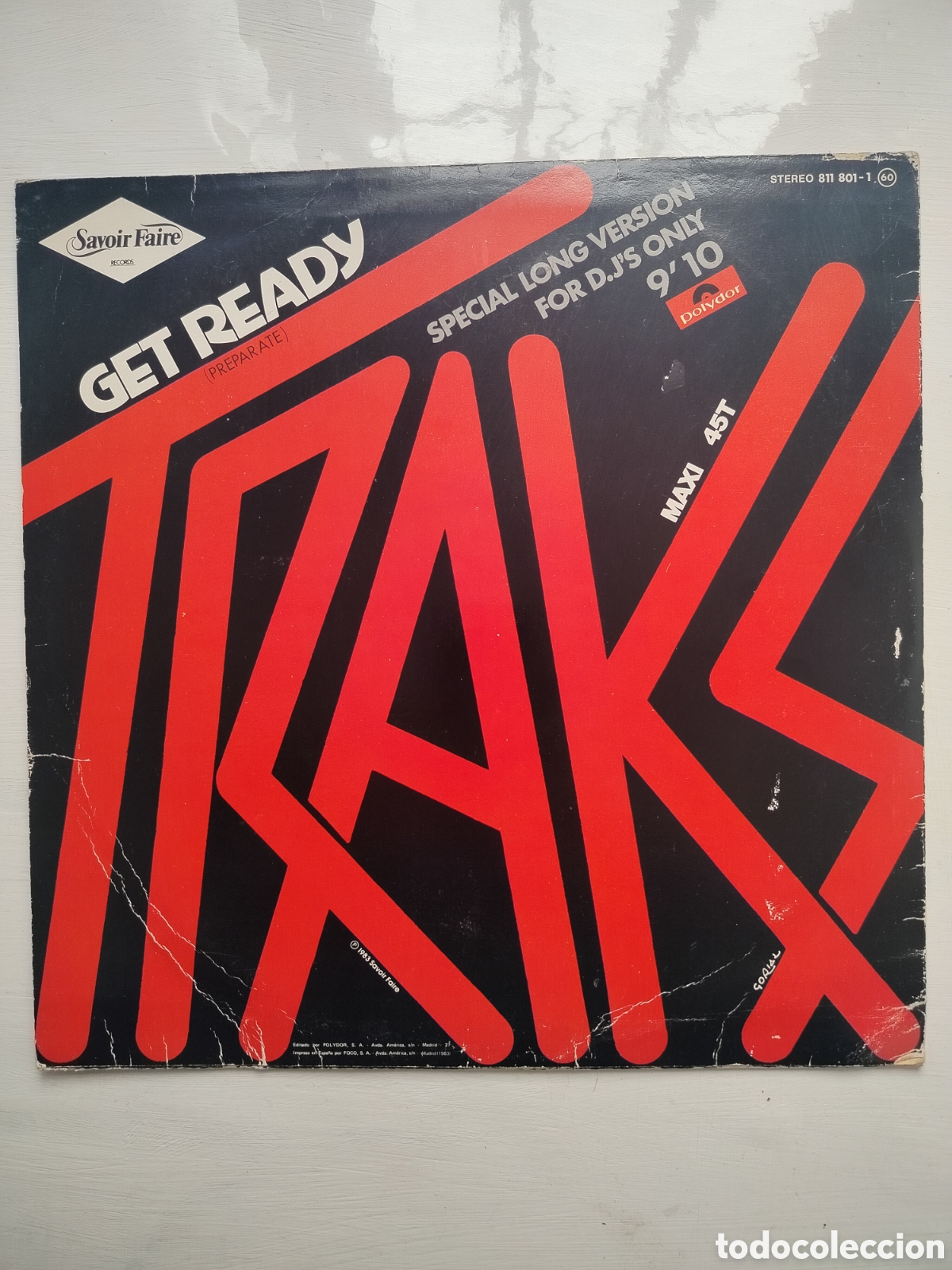 Discos de vinilo: Traks Maxi-Single 1983 - Foto 2