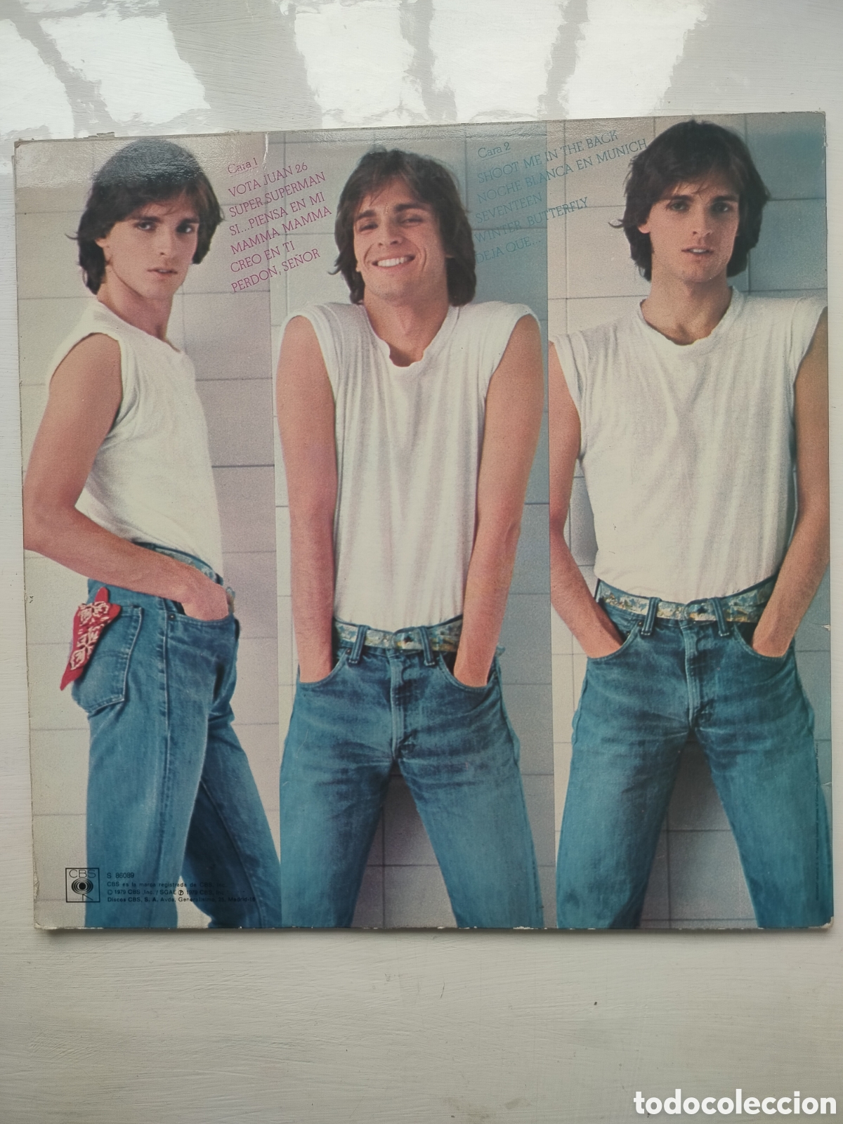 Discos de vinilo: Miguel Bos&eacute; LP Chicas! - Foto 3
