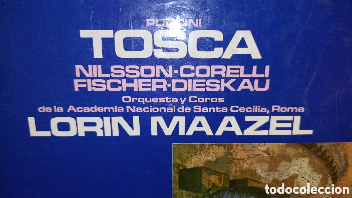 Discos de vinilo: Jiacomo Puccini la Tosca 2LP - Foto 2
