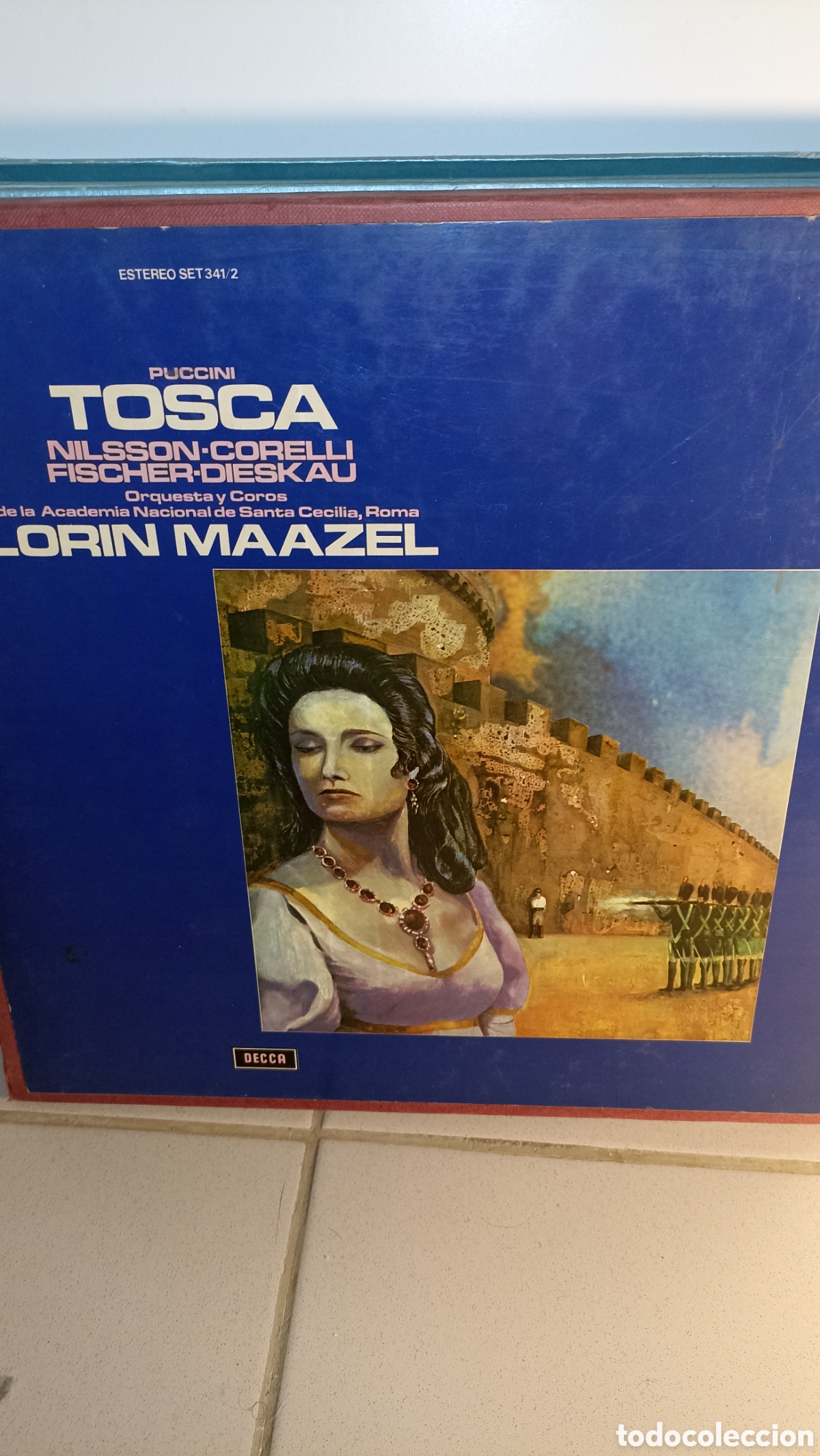Discos de vinilo: Jiacomo Puccini la Tosca 2LP - Foto 1