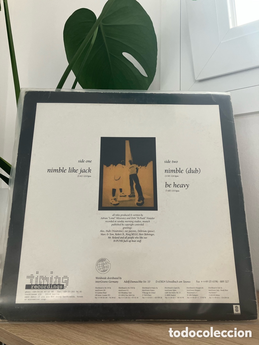 Discos de vinilo: H-Punk - Nimble Like Jack - Foto 2