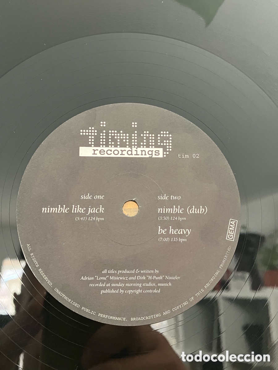 Discos de vinilo: H-Punk - Nimble Like Jack - Foto 4