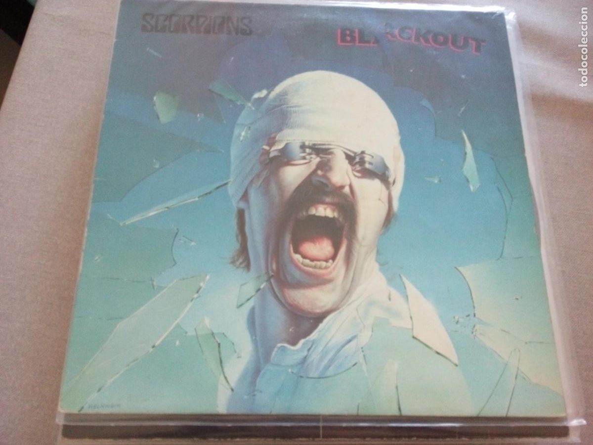 Discos de vinilo: SCORPIONS BLACKOUT LP 1982 - Foto 1