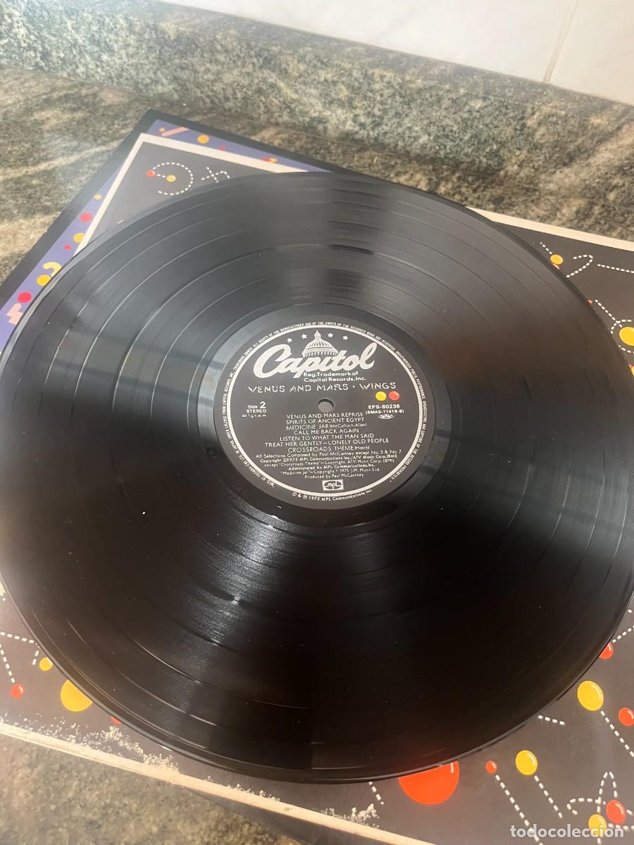 Discos de vinilo: Wings Venus And Mars . - Foto 6