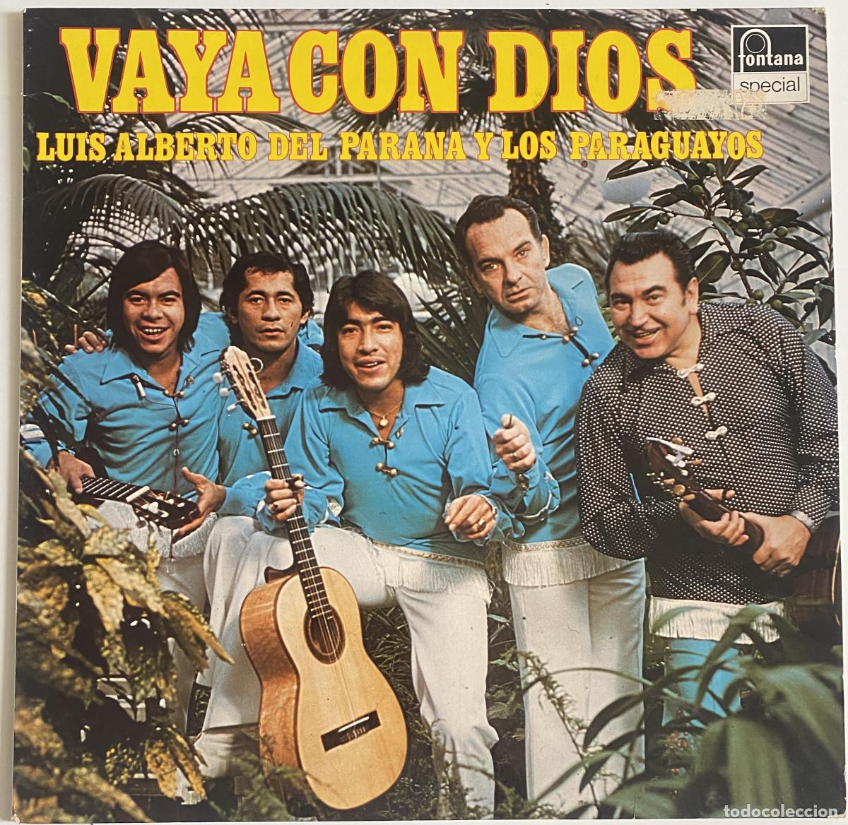 Discos de vinilo: LUIS ALBERTO DEL PARANA Y LOS PARAGUAYOS - VAYA CON DIOS - FONTANA SPECIAL - EDICION HOLANDESA