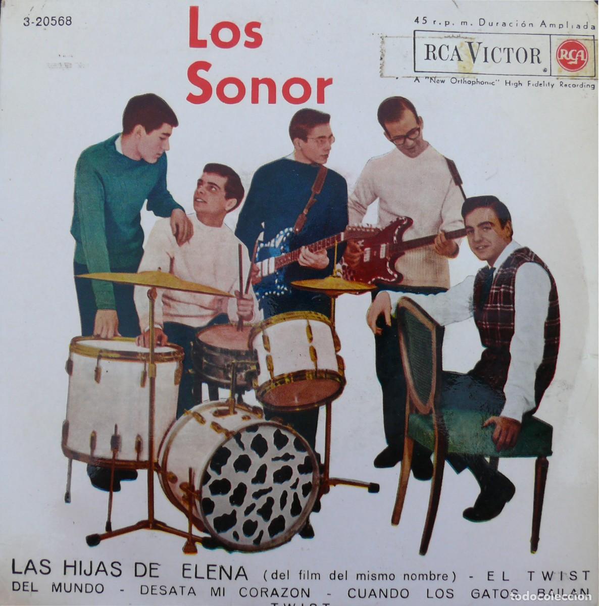 Discos de vinilo: Los Sonor - Las hijas de Elena. EP vinilo - Foto 1
