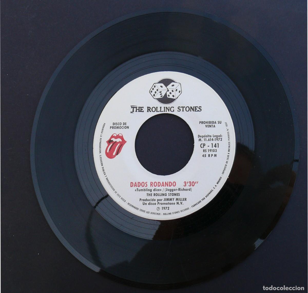 Discos de vinilo: Rolling Stones. Dados Rodando - Foto 3