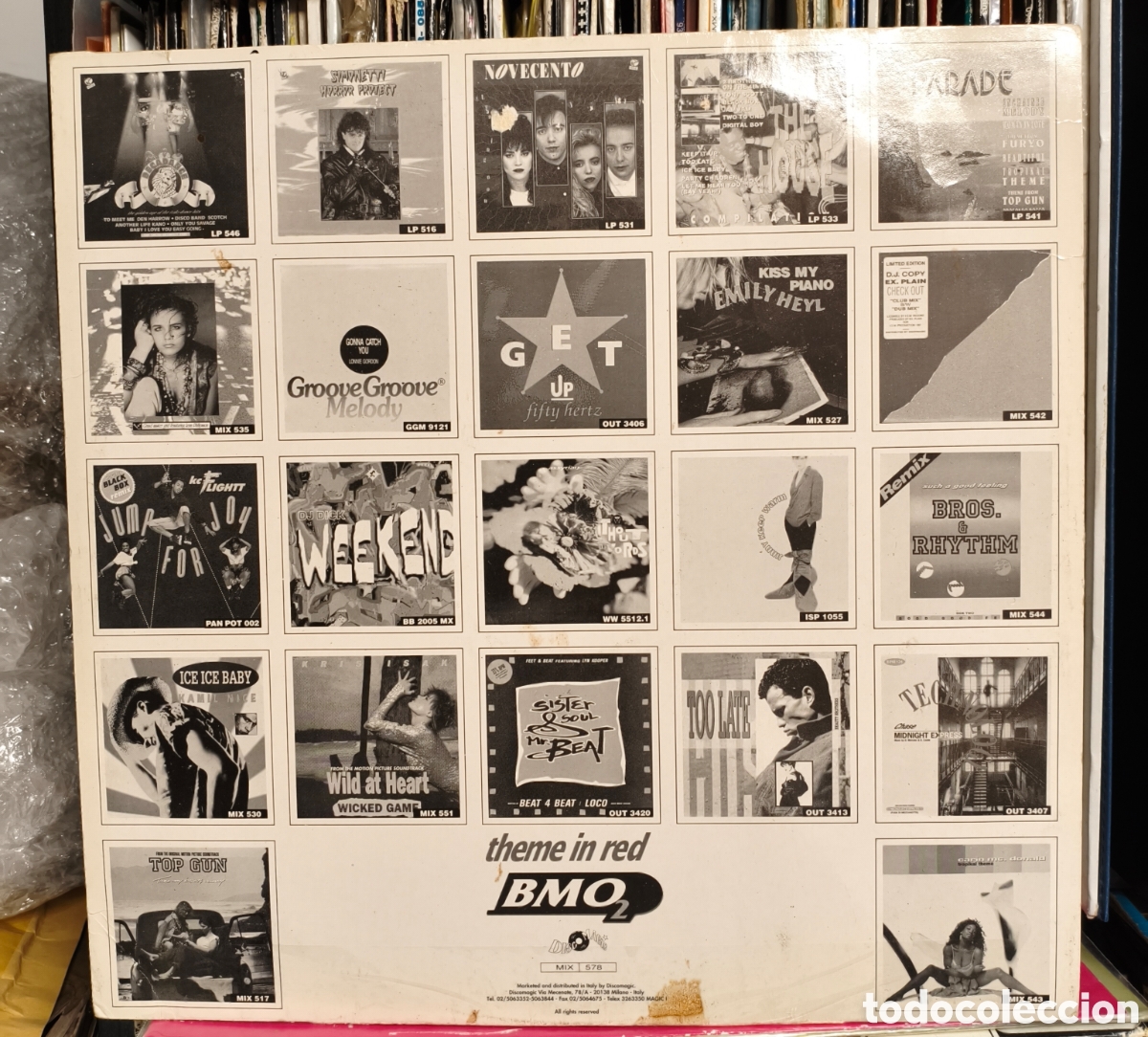 Discos de vinilo: Bmo2&nbsp;&lrm;&ndash;&nbsp;Theme In Red - Foto 2