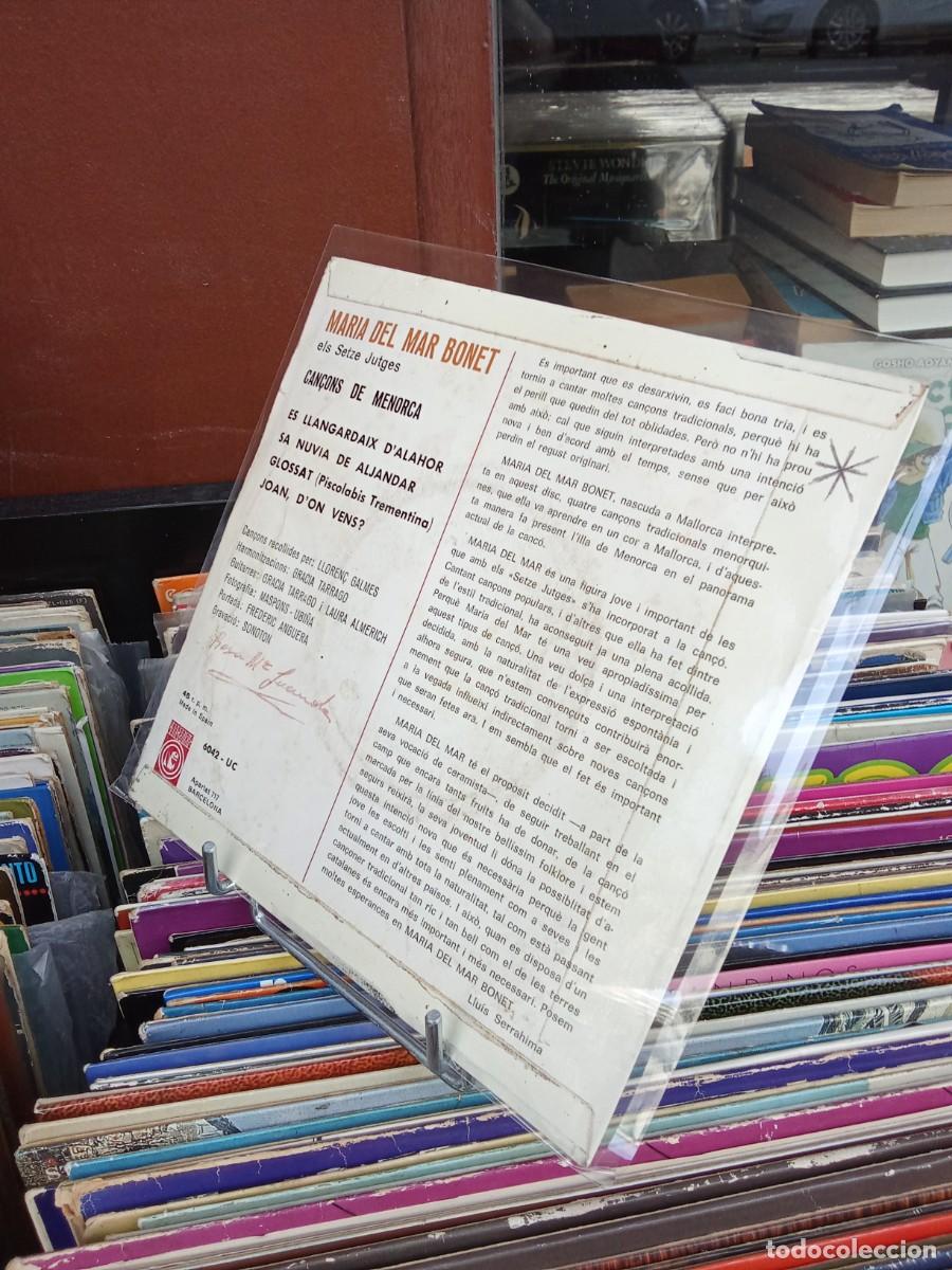Discos de vinilo: Maria del Mar Bonet. Can&ccedil;ons de Menorca - Foto 2