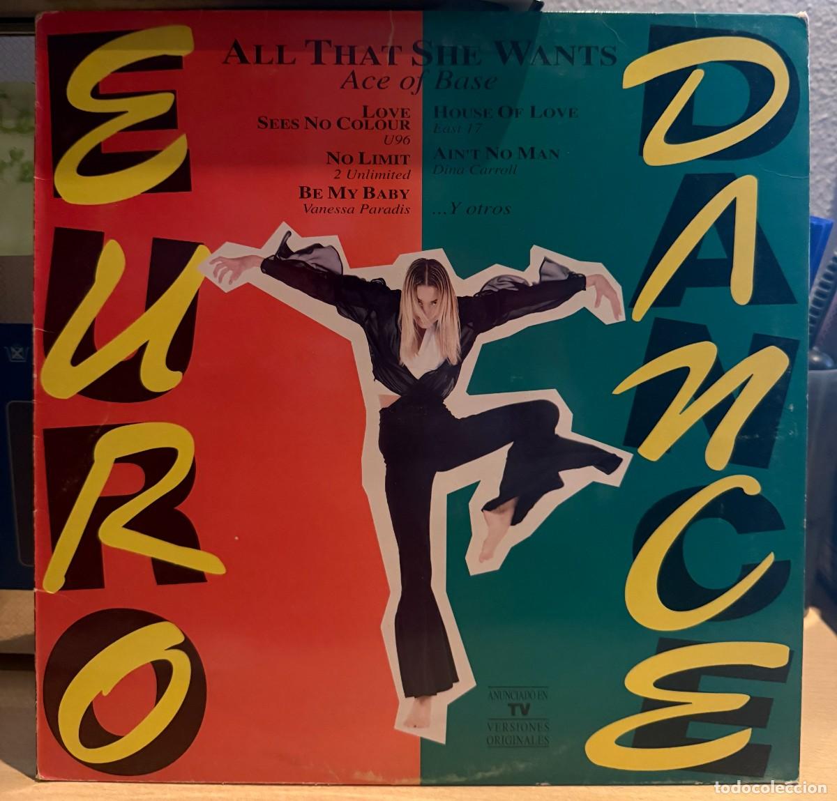 Discos de vinilo: Various &lrm;&ndash; Euro Dance. Disco vinilo. Edic. Spain. 1993 - Foto 1