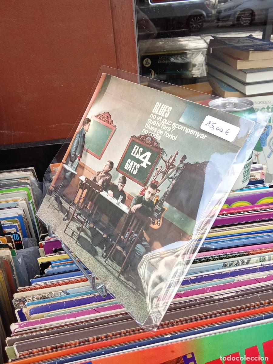 Discos de vinilo: Els 4 Gats. Blues. Ediphone - Foto 1