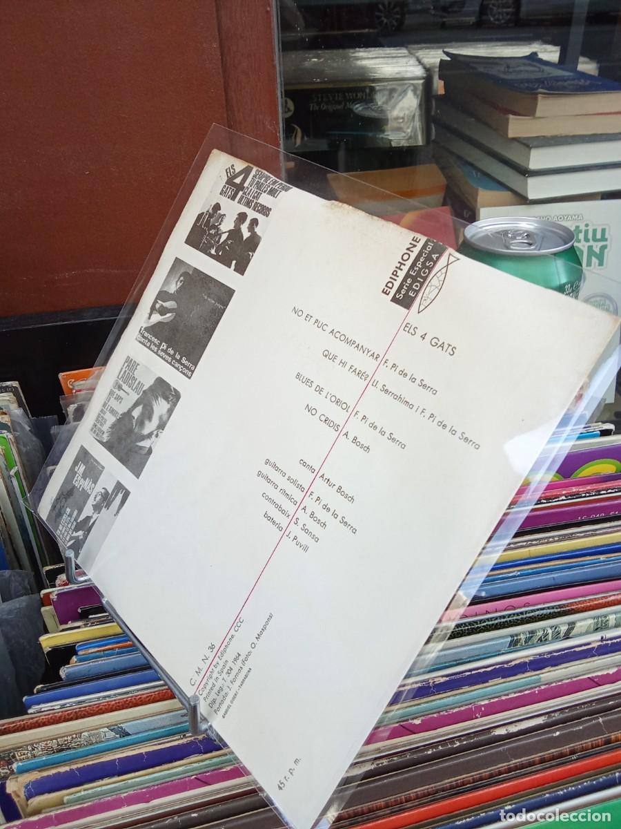 Discos de vinilo: Els 4 Gats. Blues. Ediphone - Foto 2