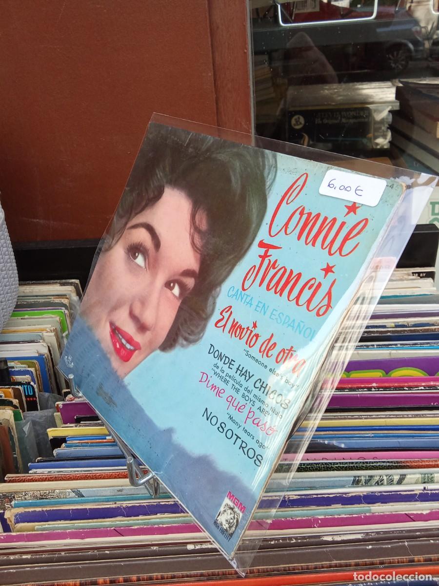Discos de vinilo: Connie Francis canta en espa&ntilde;ol - Foto 1