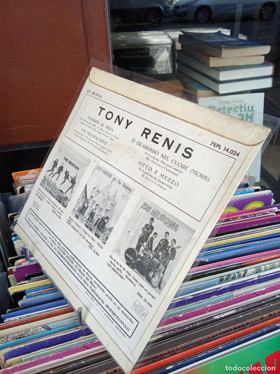 Discos de vinilo: Tony Renis Odeon, 1964. - Foto 2