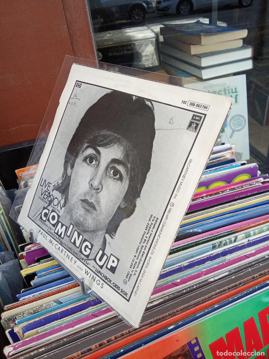 Discos de vinilo: Paul McCartney. Coming up. Subiendo - Foto 2