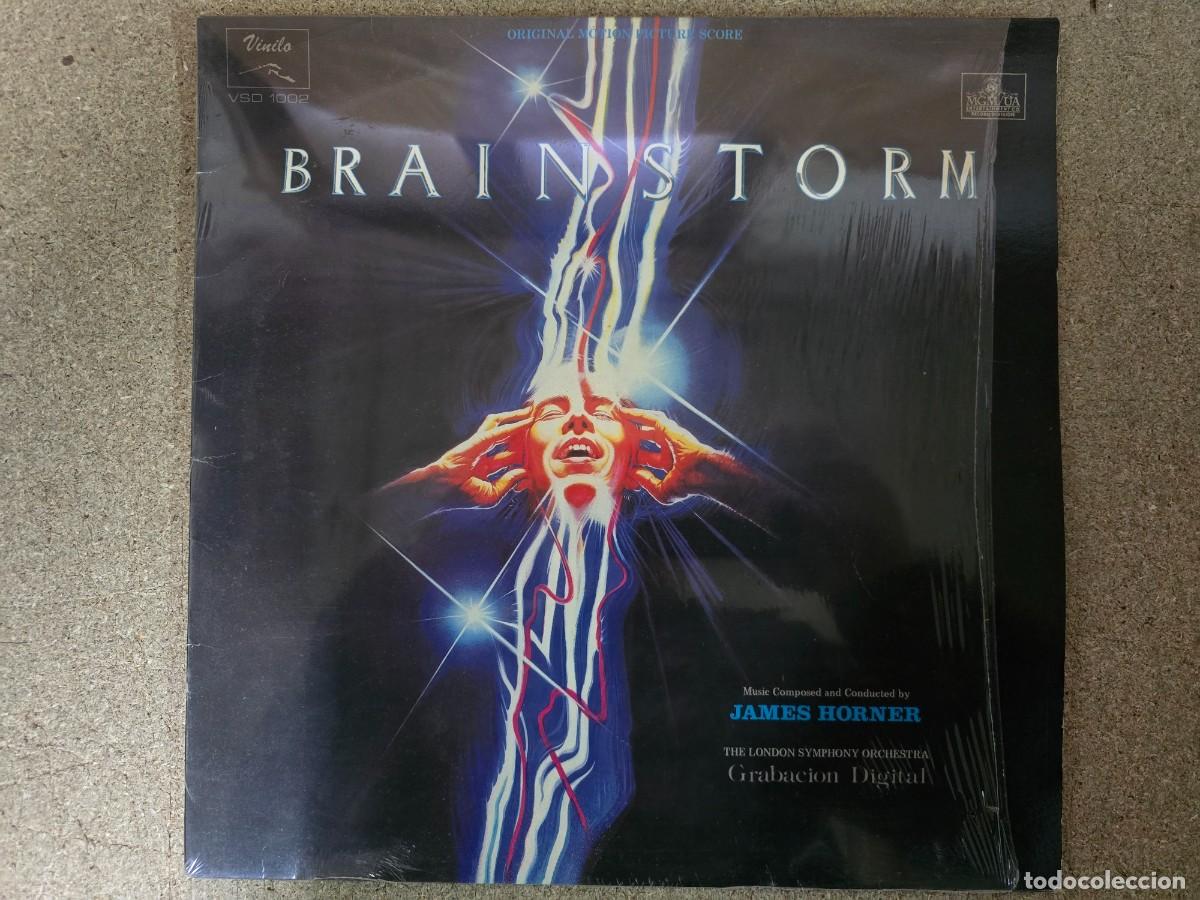 Discos de vinilo: Disco LP.BSO Brainstorm.a&ntilde;o 1983 - Foto 1