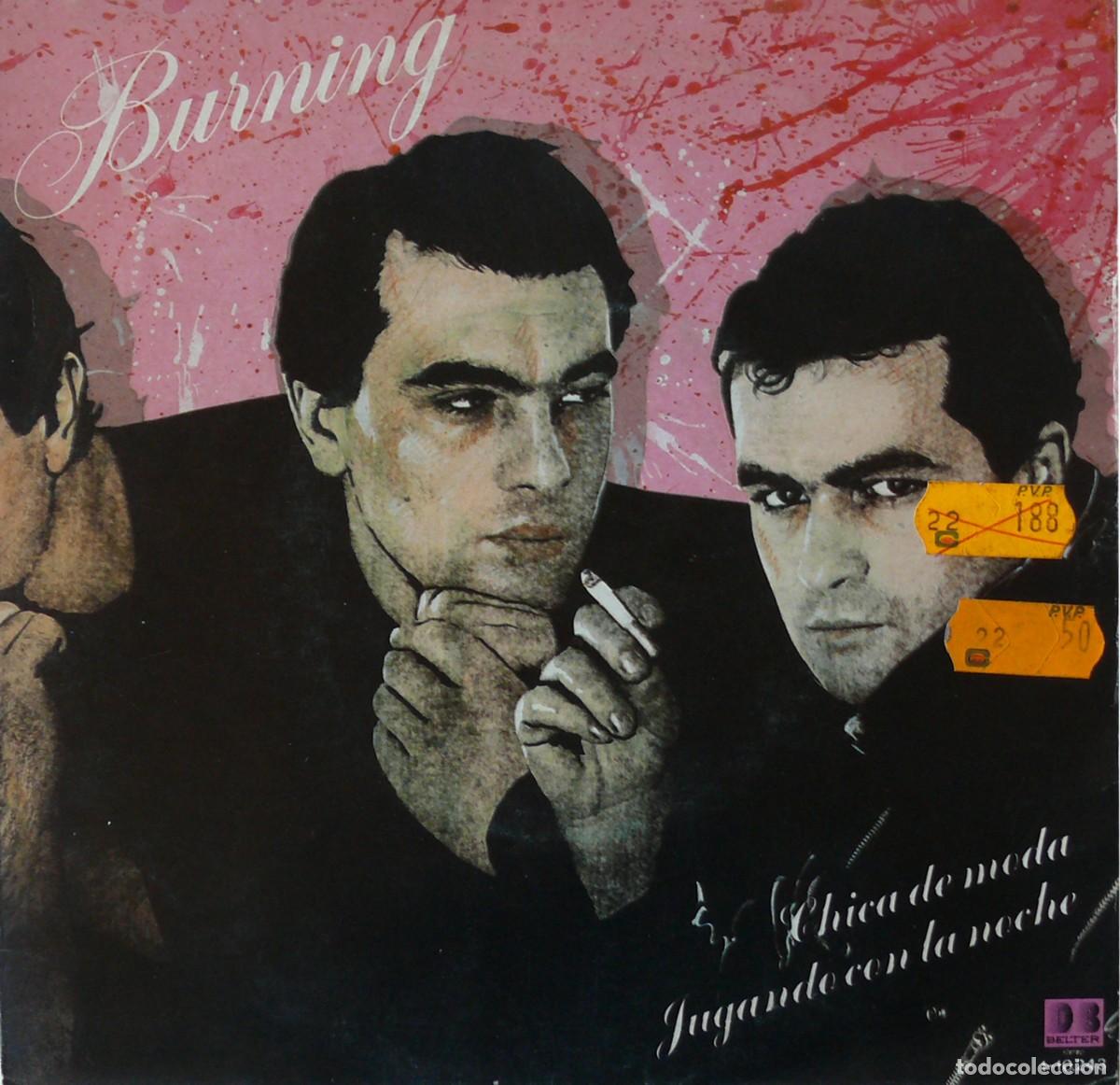 Discos de vinilo: Burning Chica de moda - Jugando con la noche - Foto 1