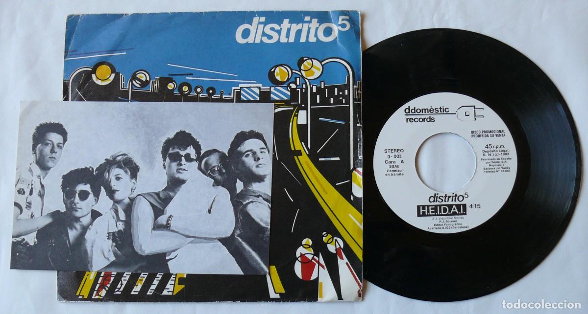 Discos de vinilo: Distrito 5. H.E.I.D.A.I. - Esto falla - Foto 1