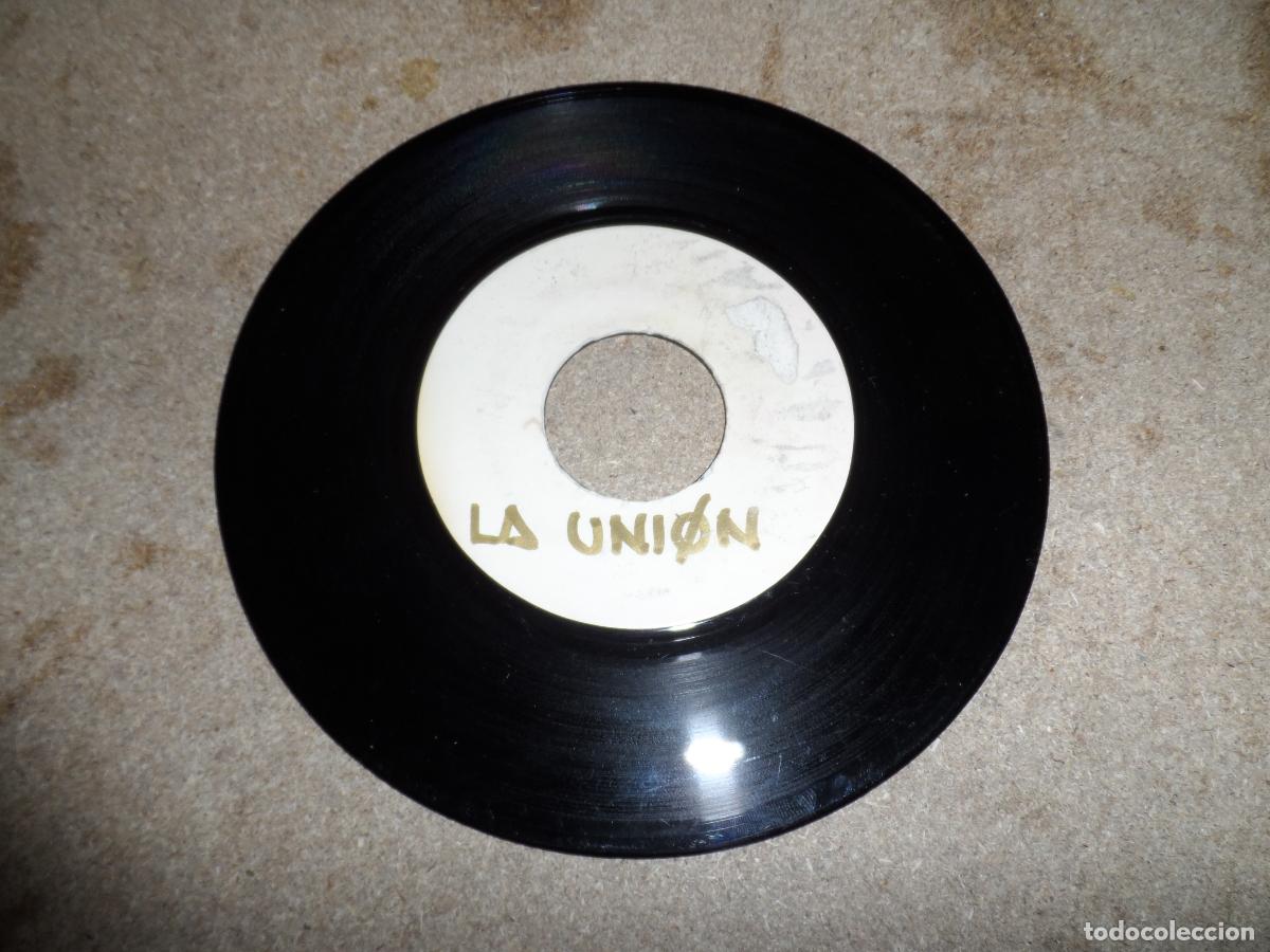 Discos de vinilo: LA UNION - De aqu&iacute; all&aacute; / El cielo y la tierra (PRESS TESTING) - Foto 1