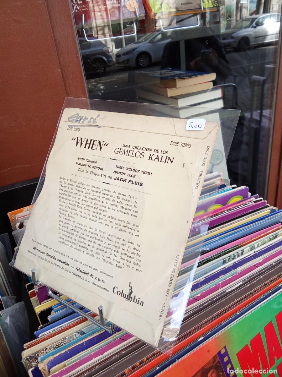 Discos de vinilo: Los gemelos Kalin. When - Foto 2