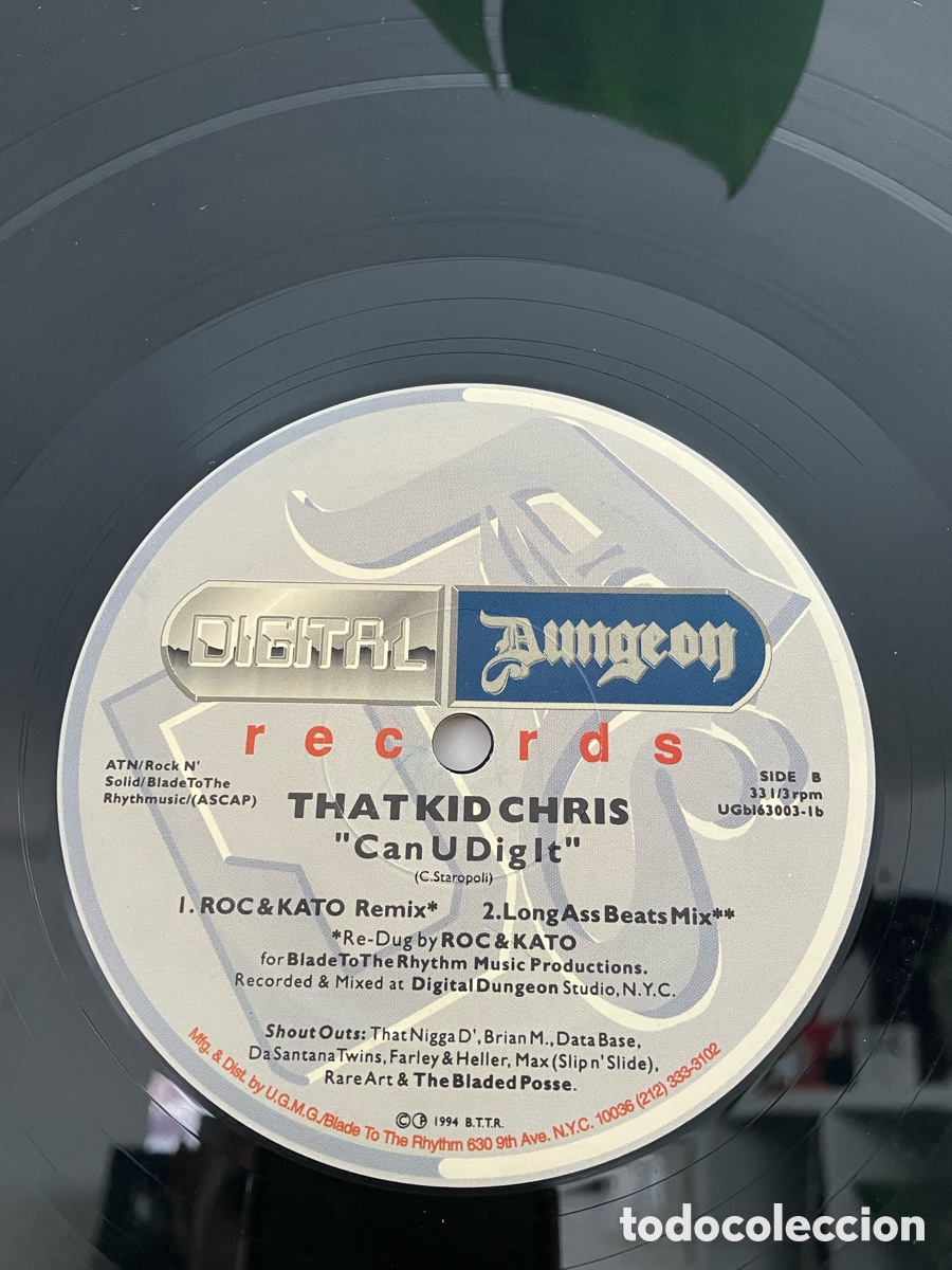 Discos de vinilo: That Kid Chris - Can U Dig It - Foto 3
