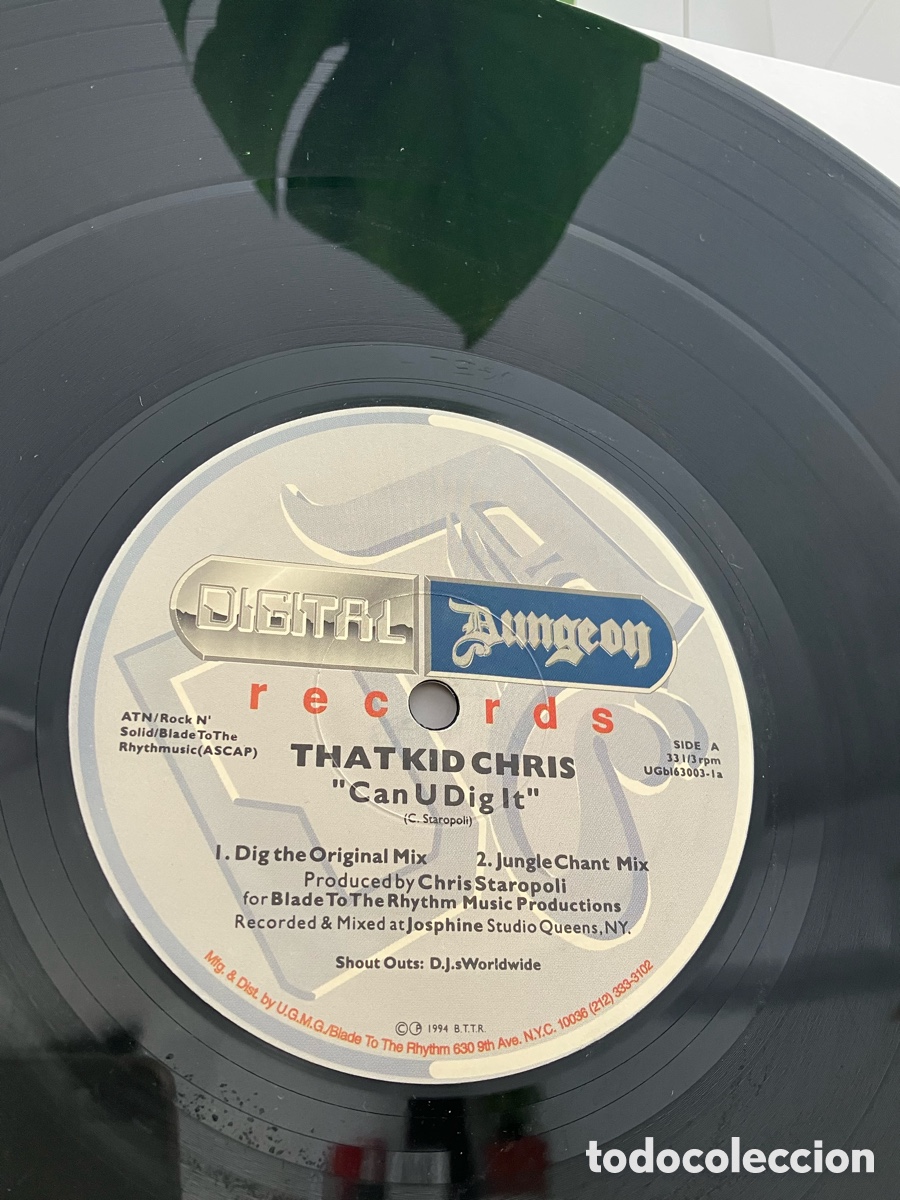 Discos de vinilo: That Kid Chris - Can U Dig It - Foto 5