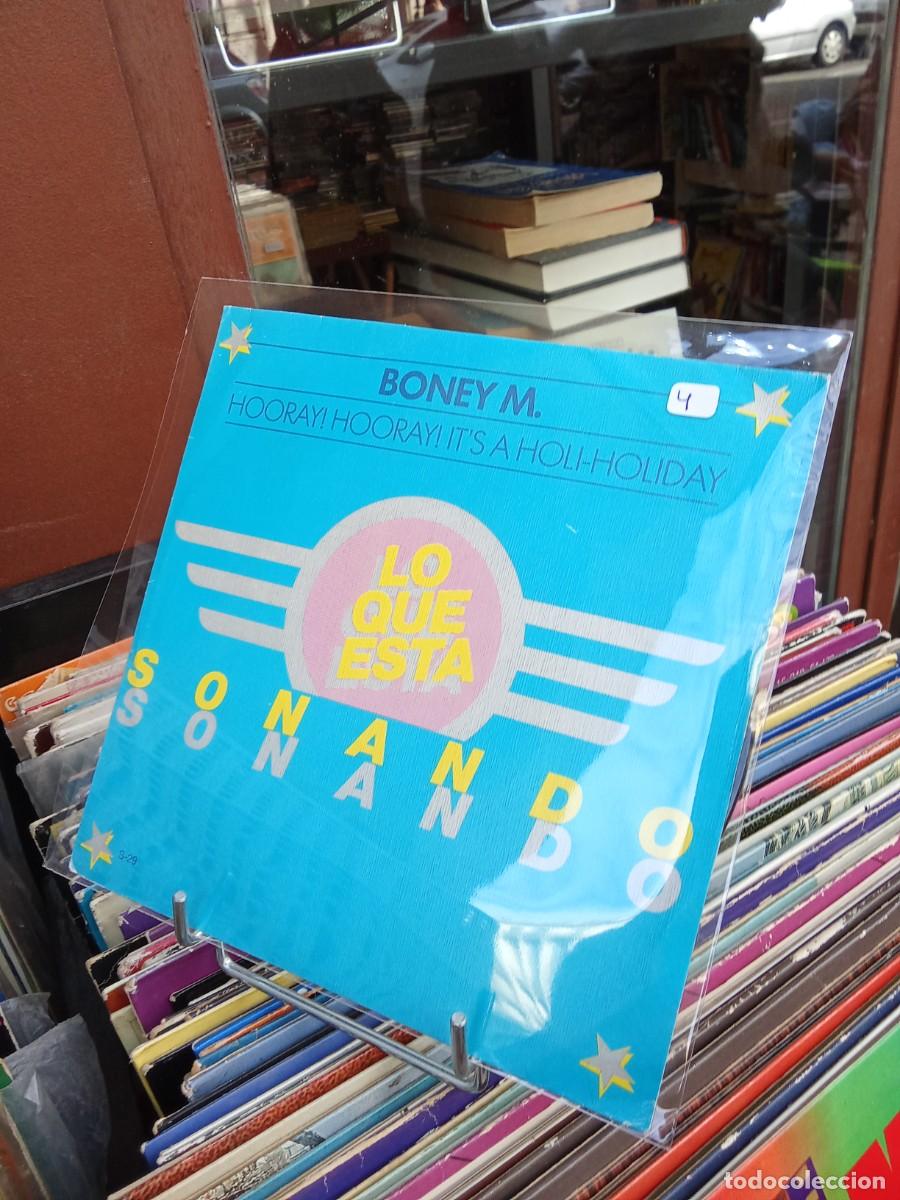 Discos de vinilo: Single Boney M. Hooray! - Foto 1