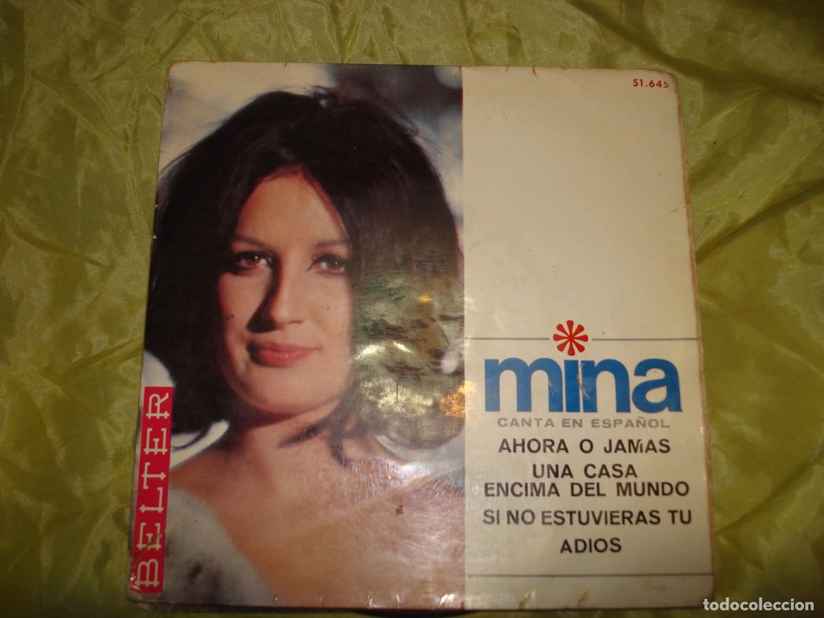 Discos de vinilo: MINA. AHORA O JAMAS + 3. EP. BELTER, 1966(#) - Foto 1