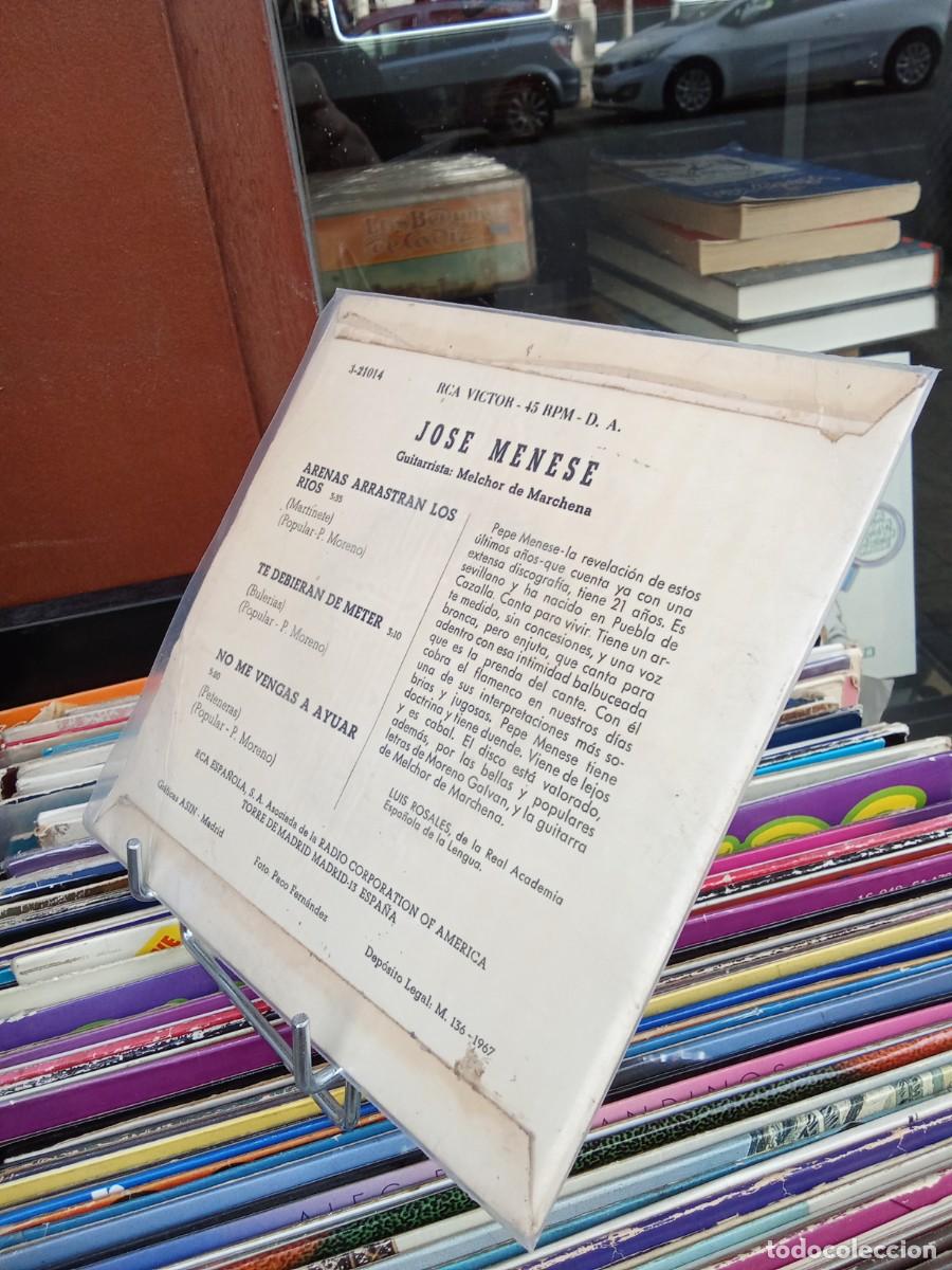 Discos de vinilo: Single de Jose Menese - Foto 2