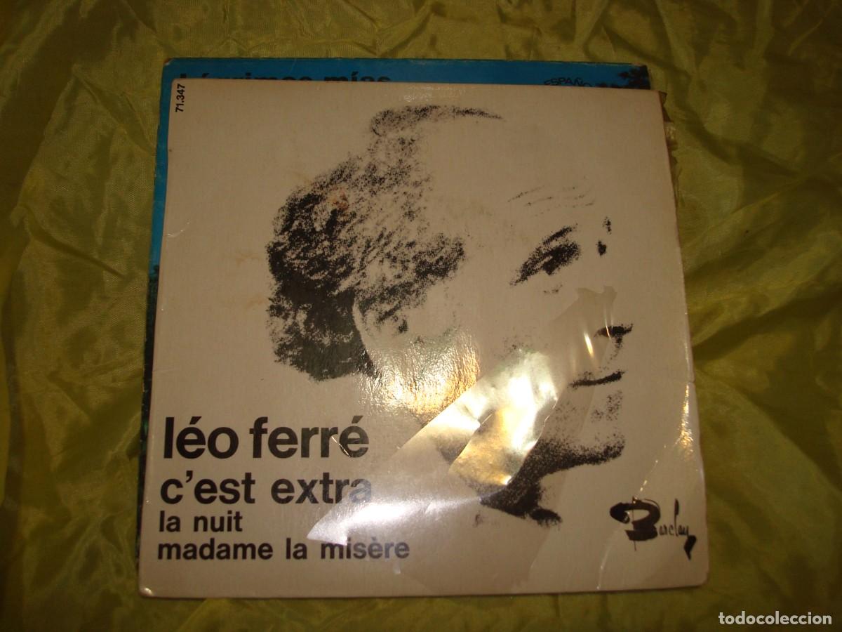 Discos de vinilo: LEO FERRE. C&acute;EST EXTRA + 2. EP. EDC. FRANCE - Foto 1