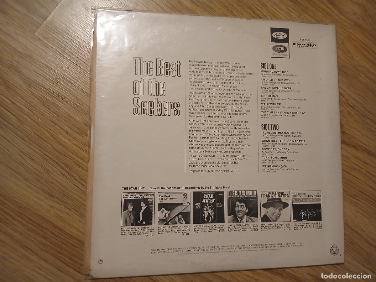 Discos de vinilo: The Seekers - The best of - Foto 2