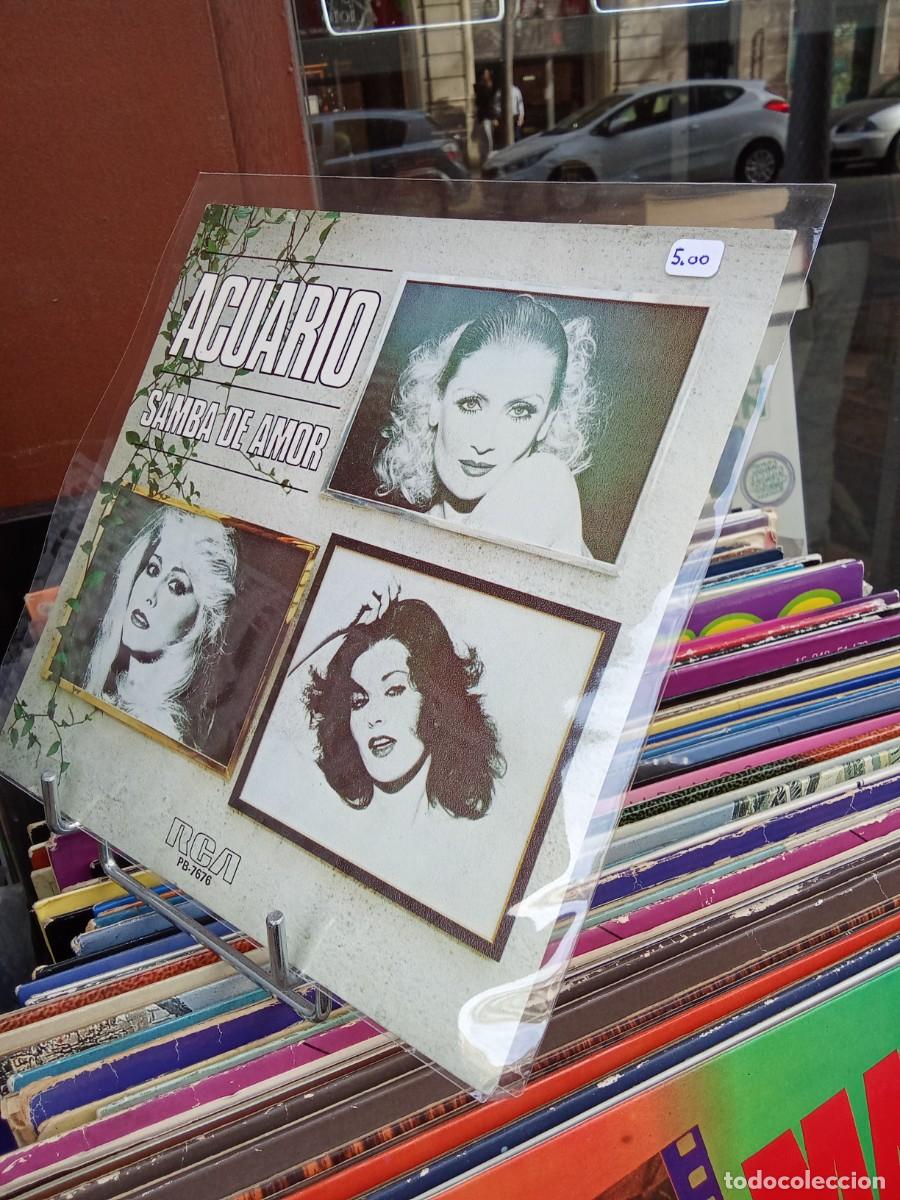 Discos de vinilo: Acuario. Samba de amor - Foto 1